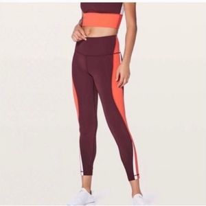 Lululemon kick swerve set leggings size 10